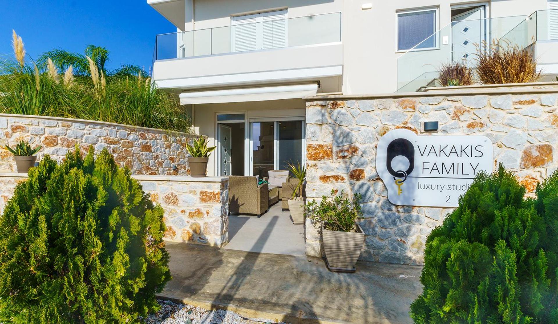 פליאוחורה Vakakis Family Luxury Studios 2 מראה חיצוני תמונה
